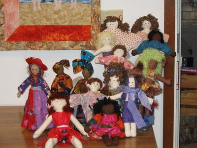 Dollys we made. photo borrowed from Threadheads